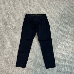 Banana Republic Sloan fit petite navy cropped pants